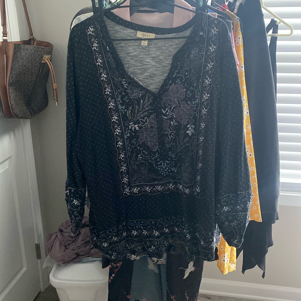 Style & co 3 x blouse